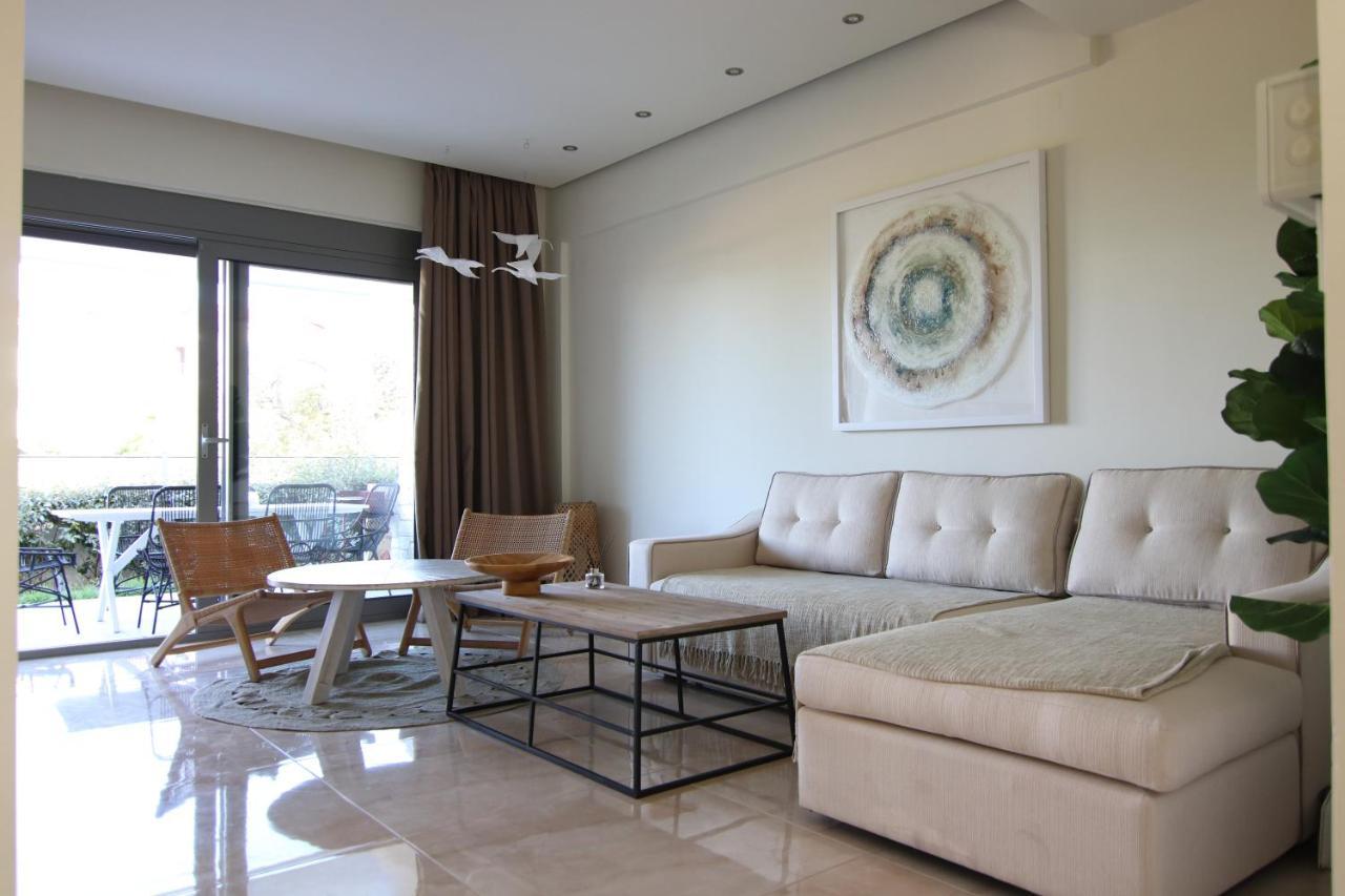 Hanioti Suite Maisonette In Front Of The Sea エクステリア 写真