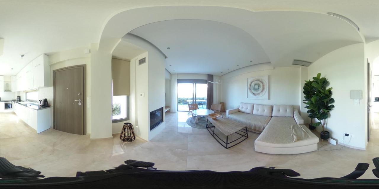Hanioti Suite Maisonette In Front Of The Sea エクステリア 写真